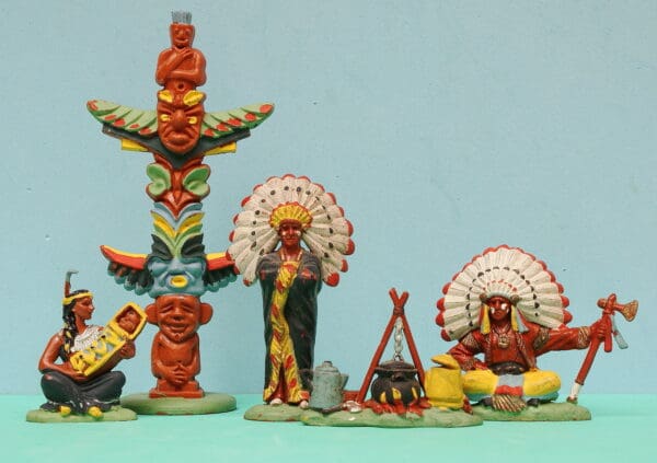 Herald Zang Early Indian Encampment Part-Set - (Manhattan)