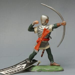 Swoppet C15th Knight Long-bowman - SEA GREEN Hose