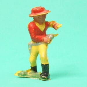 Trojan Cowboy Firing from Hip - YELLOW Plastic