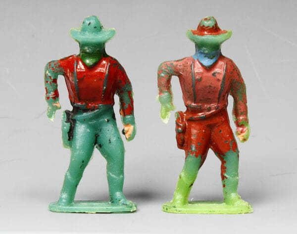 Harvey Cowboy Bandits About to Draw (from the Lead Moulds)