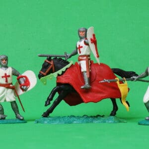 Timpo Swoppet 1st Series Crusaders - Mounted & Foot