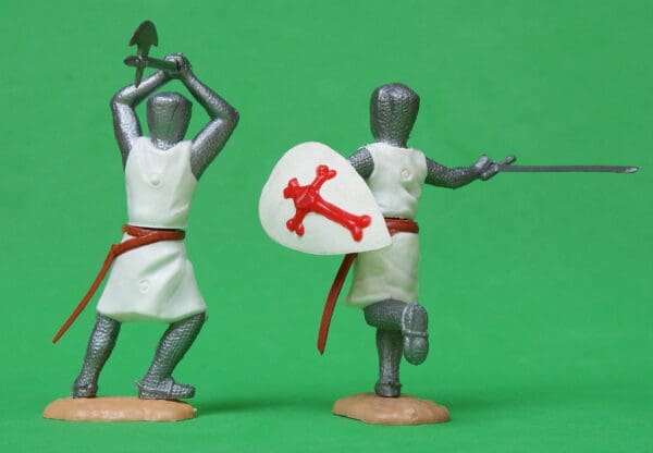 Timpo Swoppet 2nd Series Crusaders on Foot (Pair) - Image 2