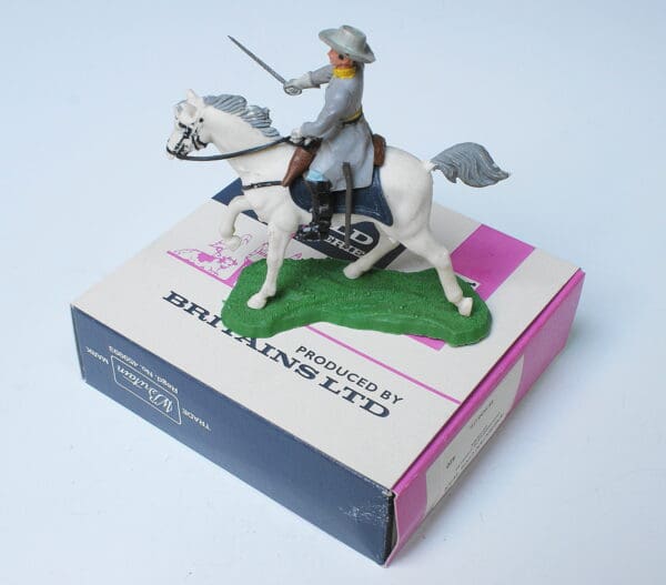 Britains ACW Confederate Cavalry Officer #149 (Repro Box)