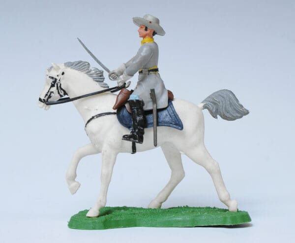 Britains ACW Confederate Cavalry Officer #149 (Repro Box) - Image 3