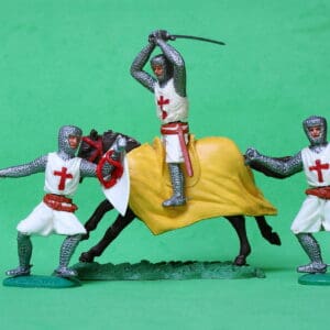 Timpo Swoppet 1st Series Crusaders - Mounted & Foot