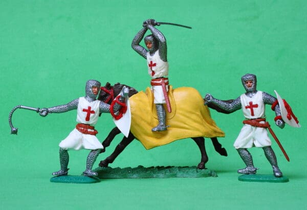 Timpo Swoppet 1st Series Crusaders - Mounted & Foot
