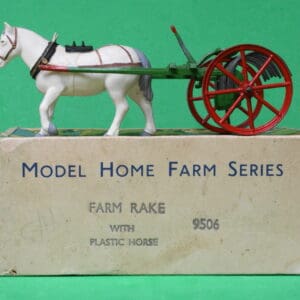 Britains Home Farm Rake with Plastic Horse - Boxed