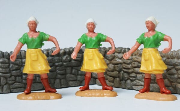 Timpo Swoppet Farm Series Milkmaid x 3