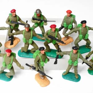 Timpo Swoppet British Khaki Airborne, Armoured & Infantry