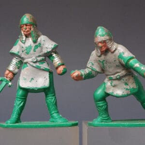 Lone Star Medieval Soldiers for Siege Weapons - LIGHT GREY Tunics