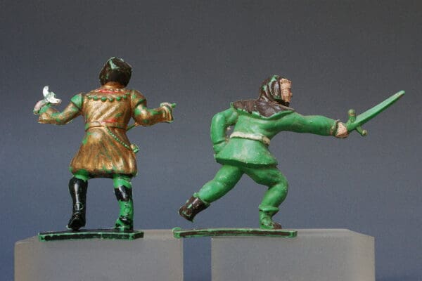 Lone Star Wounded Sheriff of Nottingham & Outlaw (Damaged) - Image 2