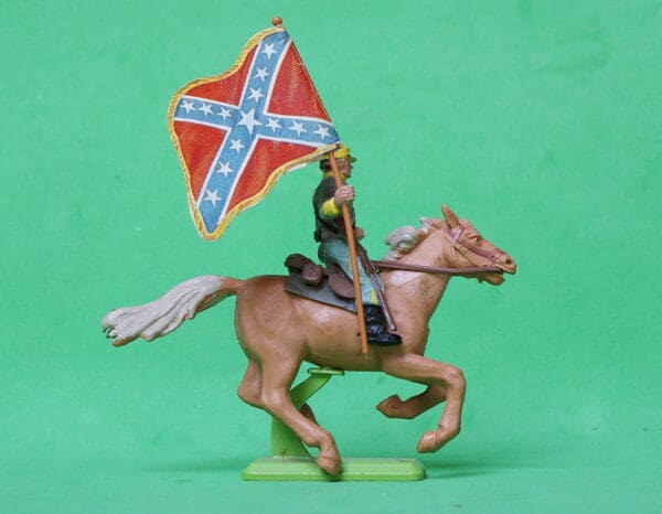 Deetail ACW Confederate Standard Bearer - 1971 1st Issue Figure - Image 2