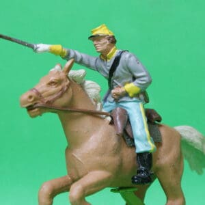 Deetail ACW Confederate Trooper with Outstretched Sword