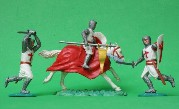 Timpo Swoppet 1st Series Crusaders - Mounted & Foot