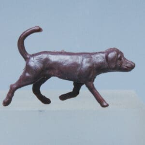 Airfix Pointer Dog - Aubergine Plastic 54mm Scale