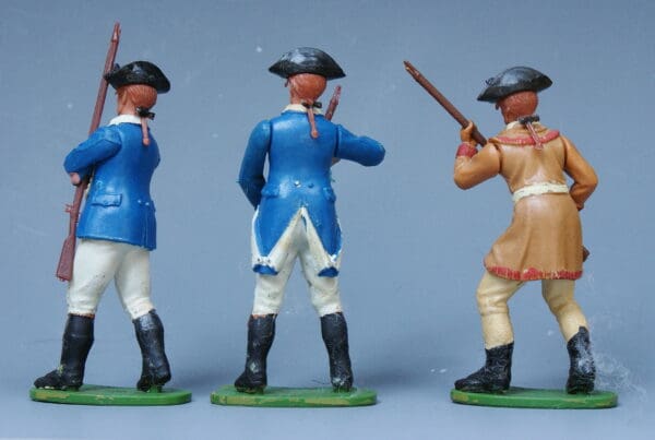 Swoppet AWI American Infantry - 3-Figures with Scout - Image 2
