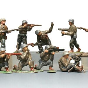 Timpo US Army Infantry - 11 Figures