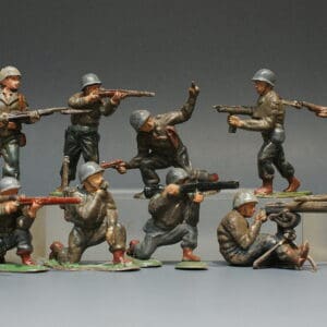 Timpo US Army Infantry - 11 Figures