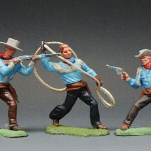 Britains Swoppet Cowboys - Set of 3 Figures (Manhattan)