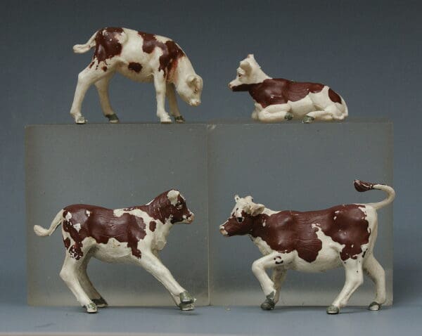 Herald Ayrshire Calves - Early Dark Brown Markings - Set of 4 - Image 2