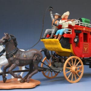 Britains Concord Overland Stagecoach - Nice Unboxed Example!
