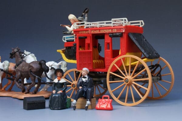 Britains Concord Overland Stagecoach - Nice Unboxed Example! - Image 5