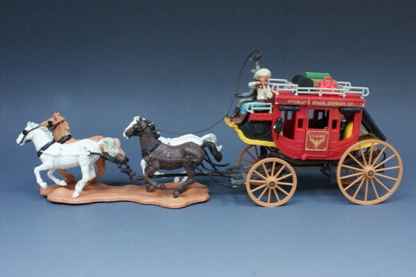 Britains Concord Overland Stagecoach - Nice Unboxed Example! - Image 2