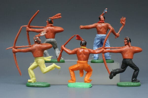 Charbens Swoppet-type Indians with Early Bases #3 - Image 2
