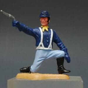 Timpo US 7th Cavalry 3rd Series Trooper Kneeling Firing