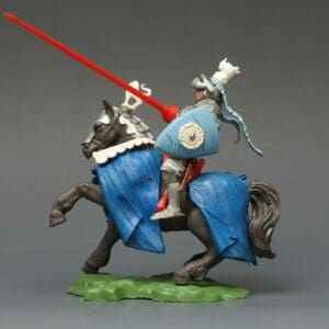 Swoppet C15th Century Knight Defending - Royal Blue Horse Blanket