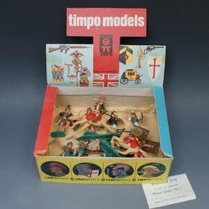 Timpo Swoppet Romans with Early-type Counter Display Box