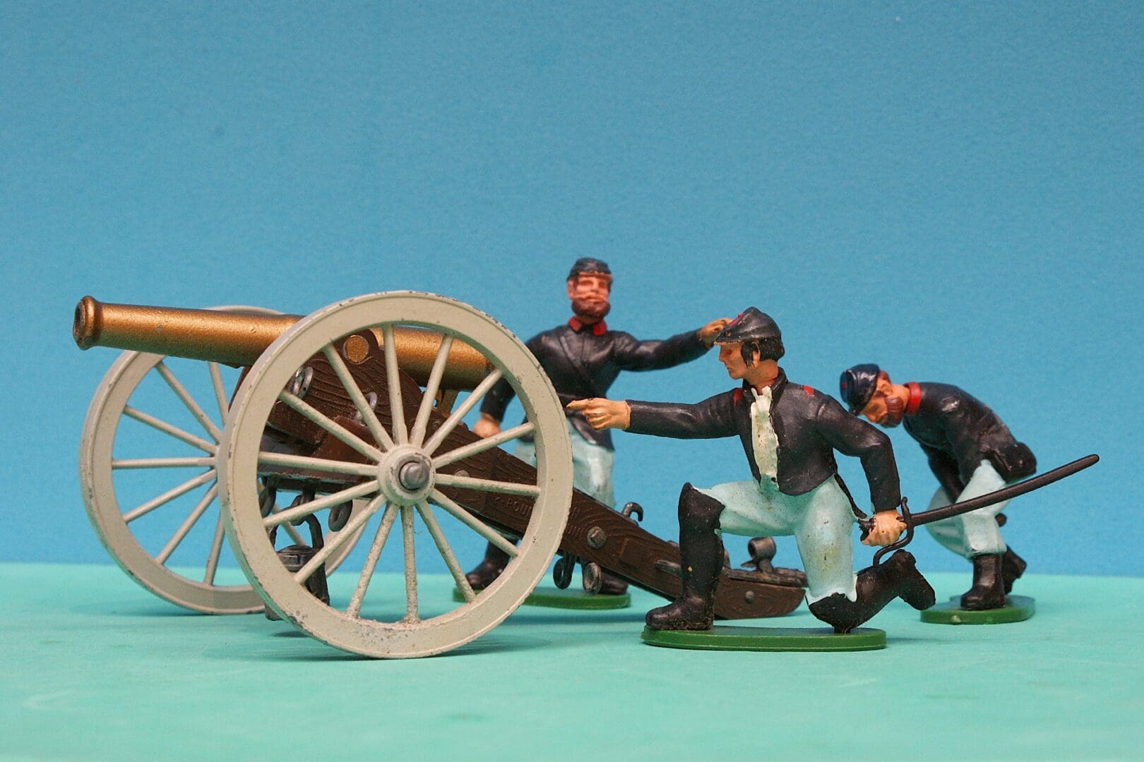 Britains ACW Federal Forces Gun & Crew (3-Figures) - Image 3