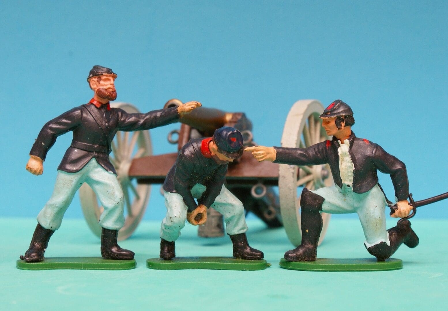 Britains ACW Federal Forces Gun & Crew (3-Figures) - Image 5