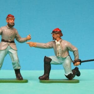 Spare Figures for Britains ACW Confederate Forces Gun & Crew