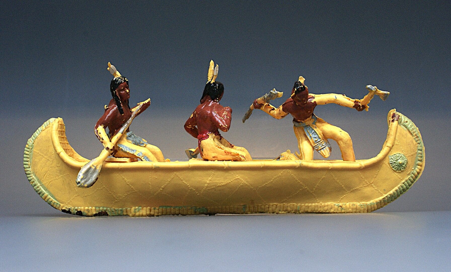 Cherilea Scarce Plastic 60mm Indian Canoe - Image 5
