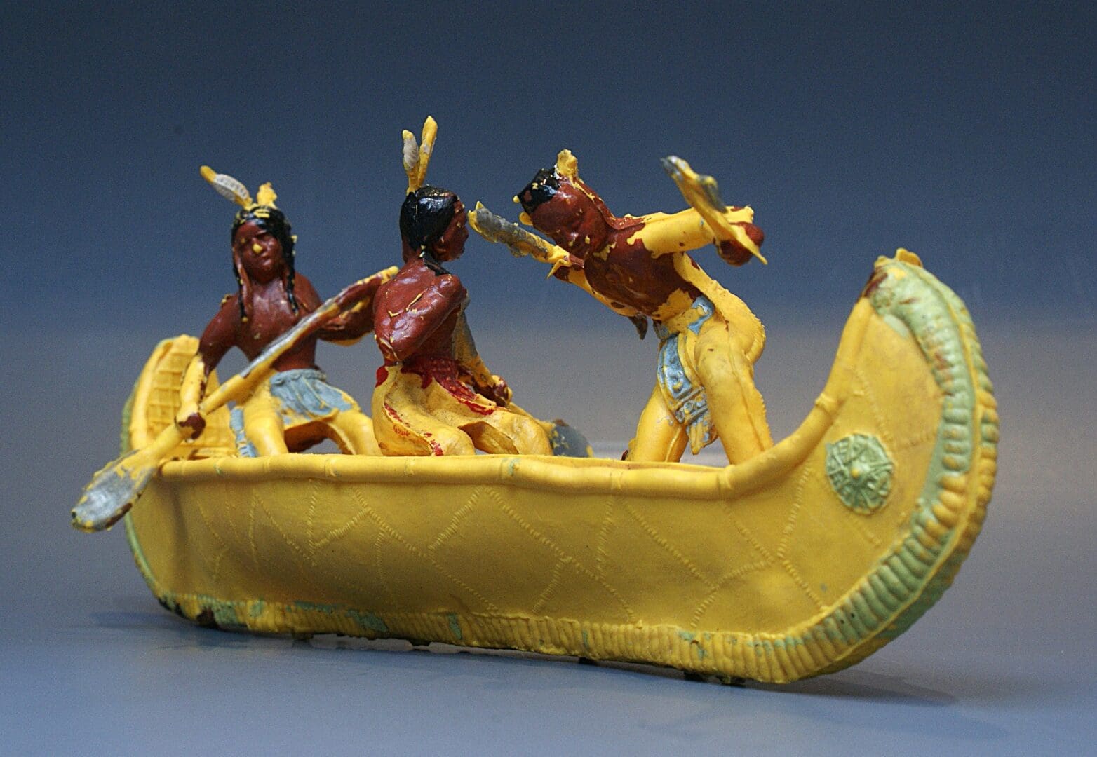 Cherilea Scarce Plastic 60mm Indian Canoe