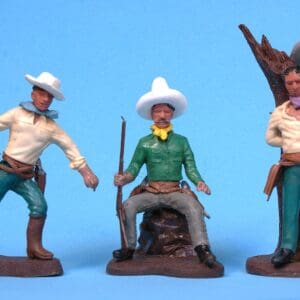 Swoppet Cowboys 3-Figure Set - 2nd Series Set (Sussex)