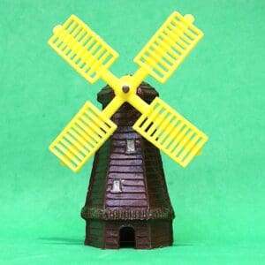 Taylor & Sons Plastic Windmill - Scarce YELLOW Sails!