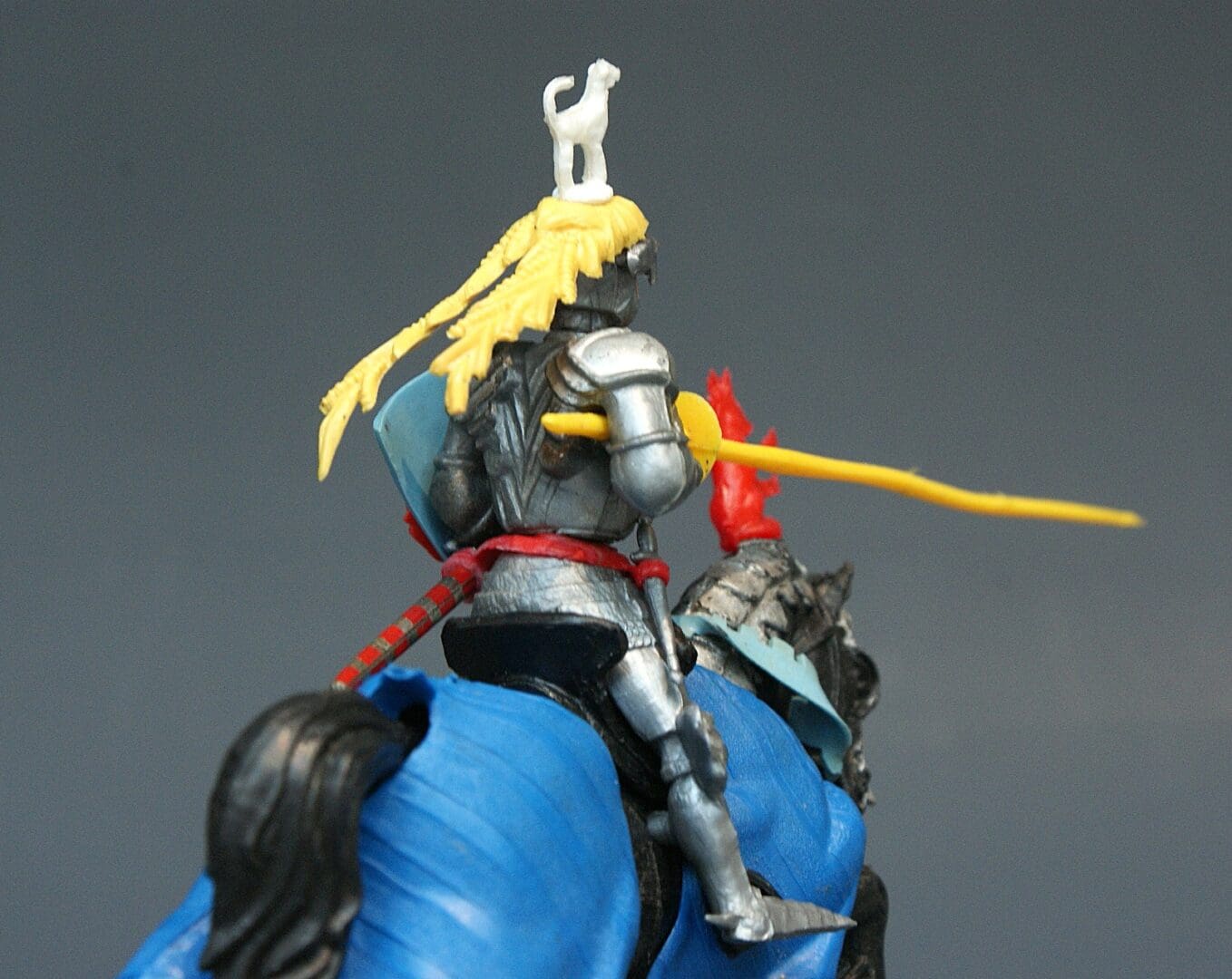 Swoppet C15th Mounted Knight Charging - YELLOW Lance - Image 3