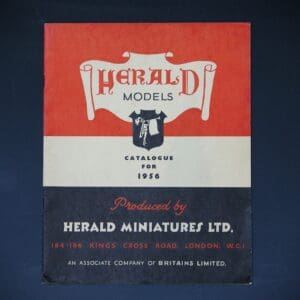 Herald Models VERY RARE Original Catalogue for 1956