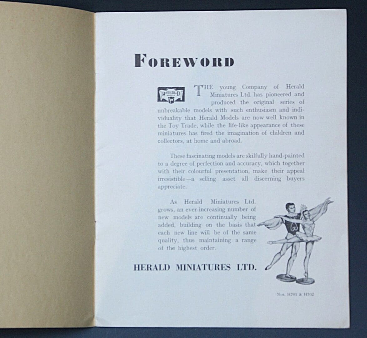 Herald Models VERY RARE Original Catalogue for 1956 - Image 3