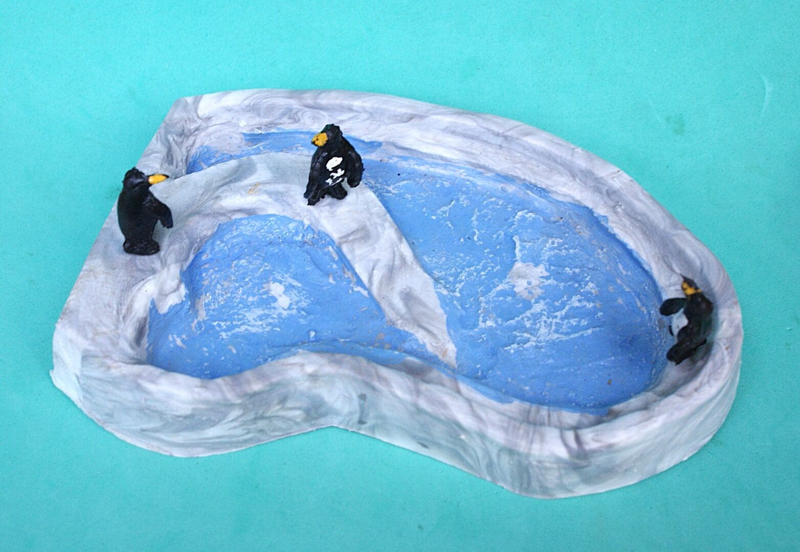 B&S Zoo Series Penguin Pool - Great Condition - VERY RARE!