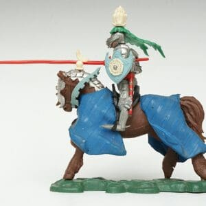 Swoppet Mounted Knight Charging - ROYAL BLUE Blanket