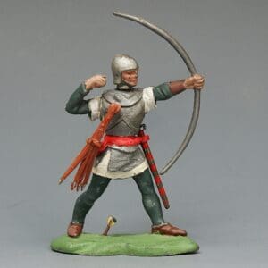 Swoppet C15th Knight Long-bowman - SEA GREEN Hose