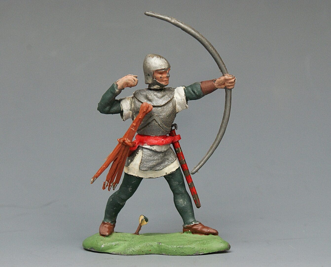 Swoppet C15th Knight Long-bowman - SEA GREEN Hose