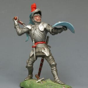 Swoppet C15th Knight on Foot with Battle-axe #2