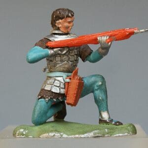 Swoppet C15th Knight Cross-bowman - TEAL BLUE Hose