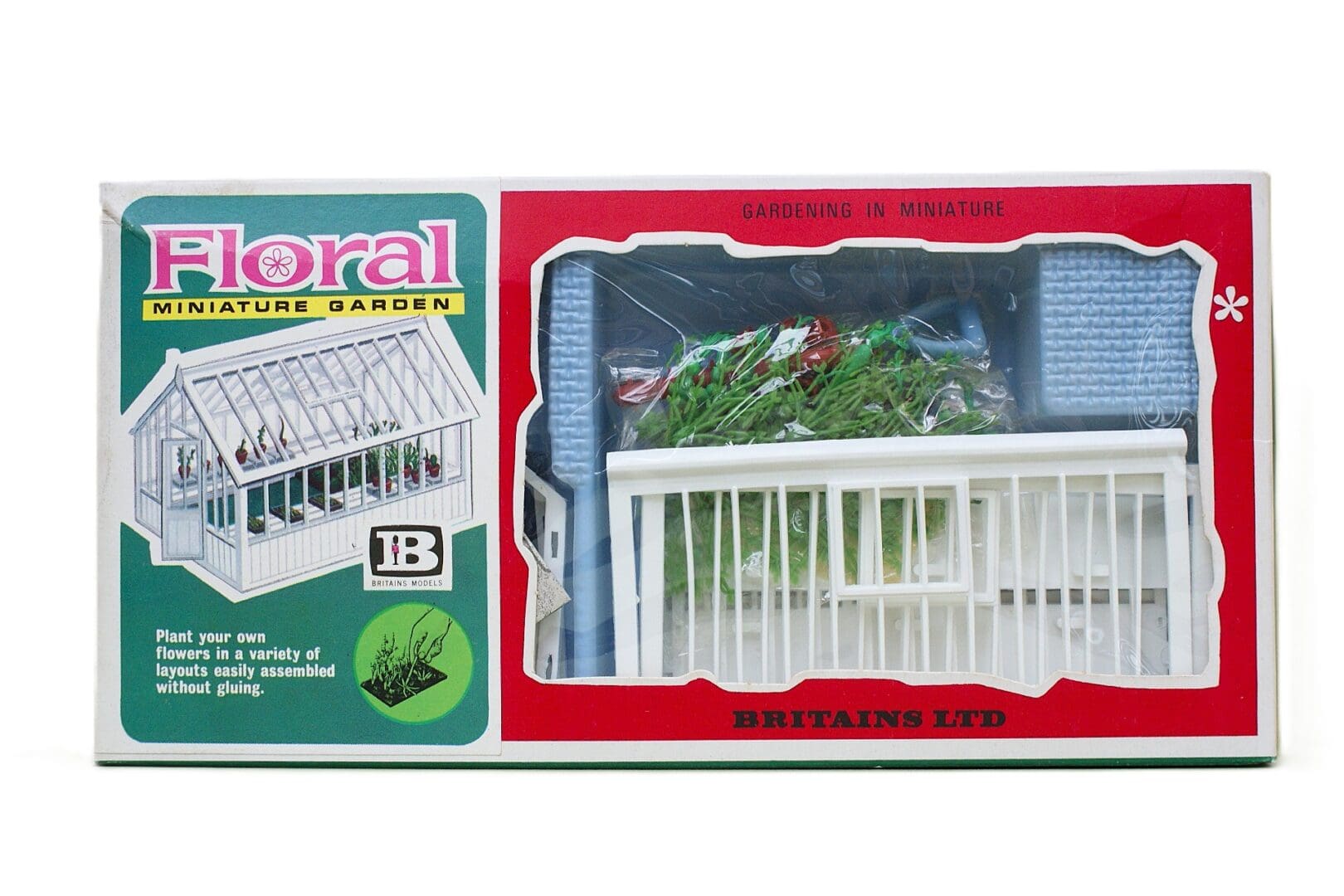 SOLD Floral Garden Junior Size Box Set - GREENHOUSE