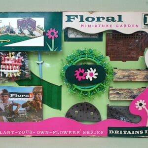 SOLD Floral Garden Medium Size Box Set - FLOWERS & FENCES #2