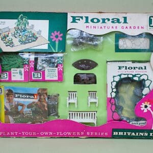 SOLD Floral Garden Medium Size Box Set - GREENHOUSE & COLD FRAME